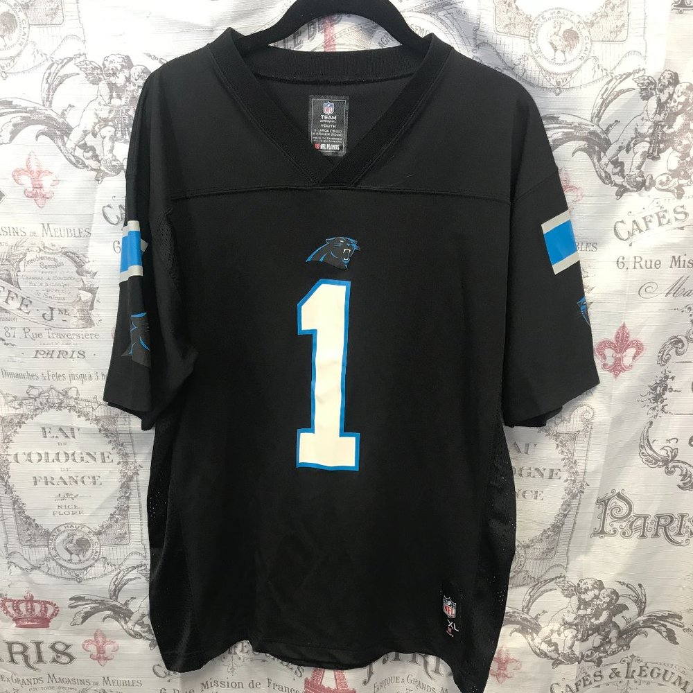 NFL Carolina Panthers #1 Newton youth jeresy